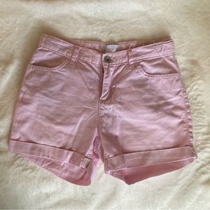 Pink Shorts Girls The Childrens Place Pink Denim Shorts Pastel Pink Summer Cute